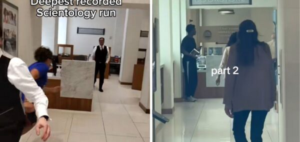 scientology run tiktok