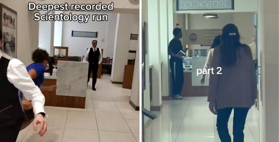 scientology run tiktok