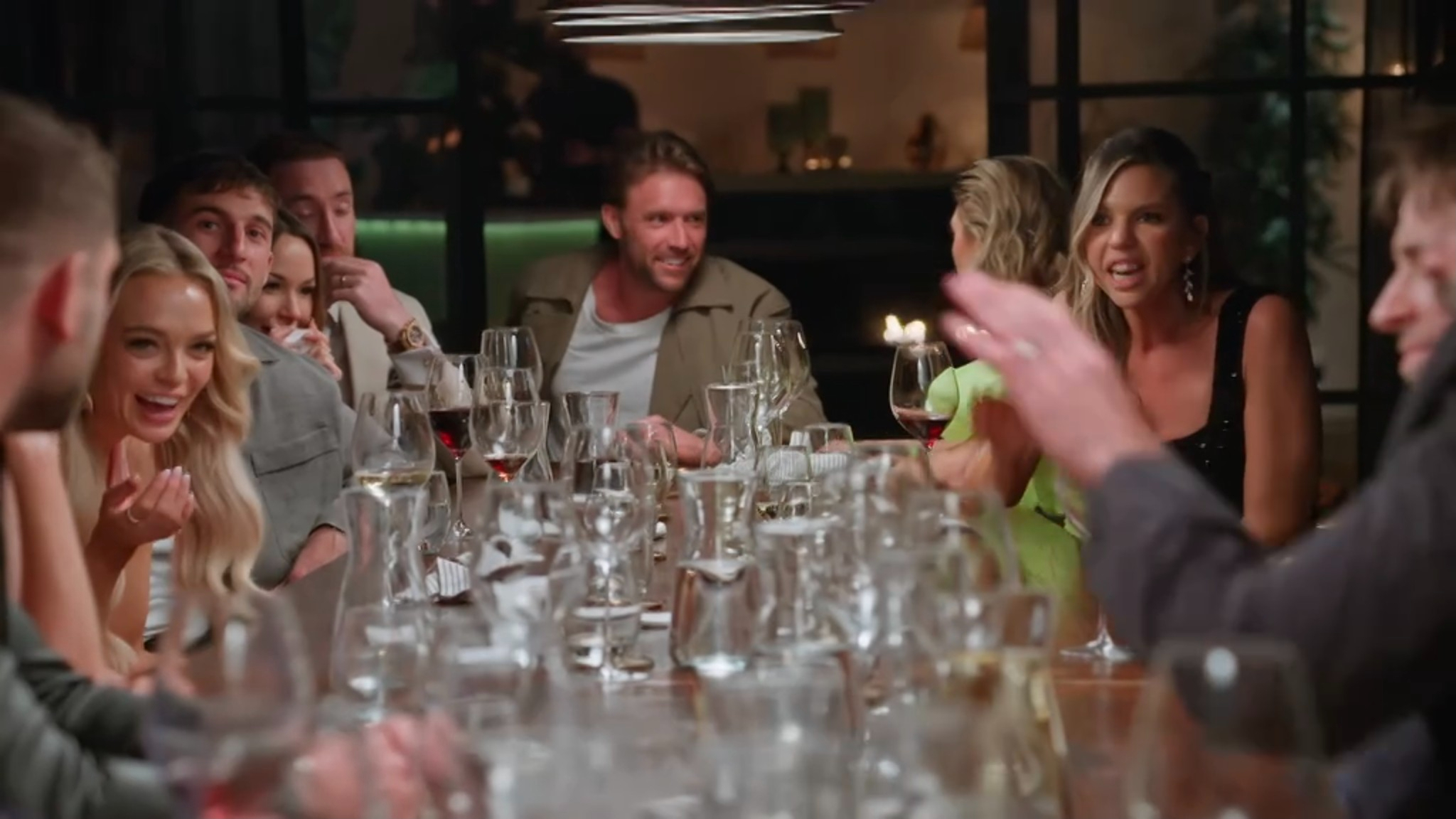 Bec at the MAFS Australia 2026 dinner party