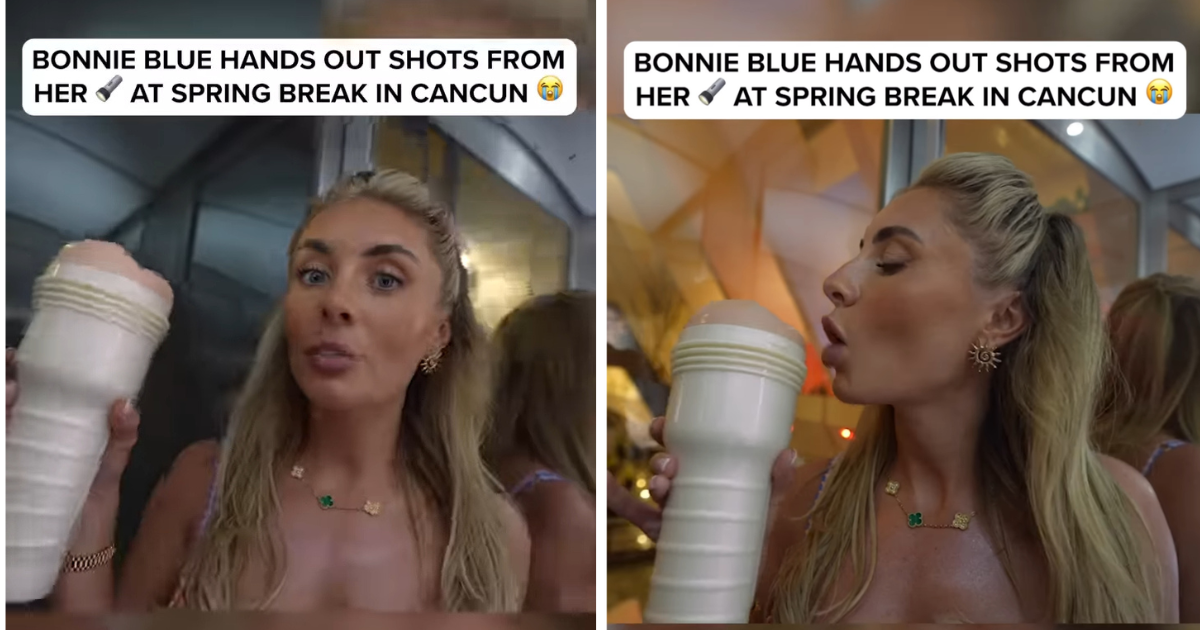 Bonnie Blue at Spring Break