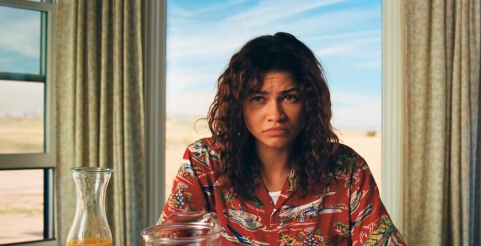 euphoria season three is rue sober she looks it here tbh