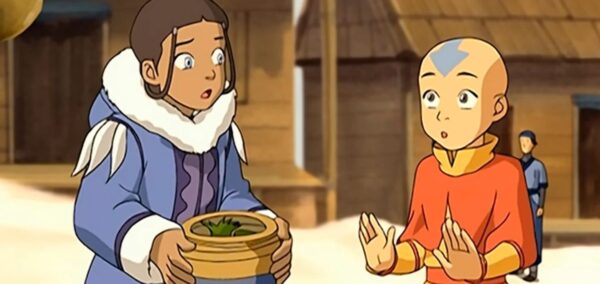 avatar the last airbender film but that's the tv show katara and aang
