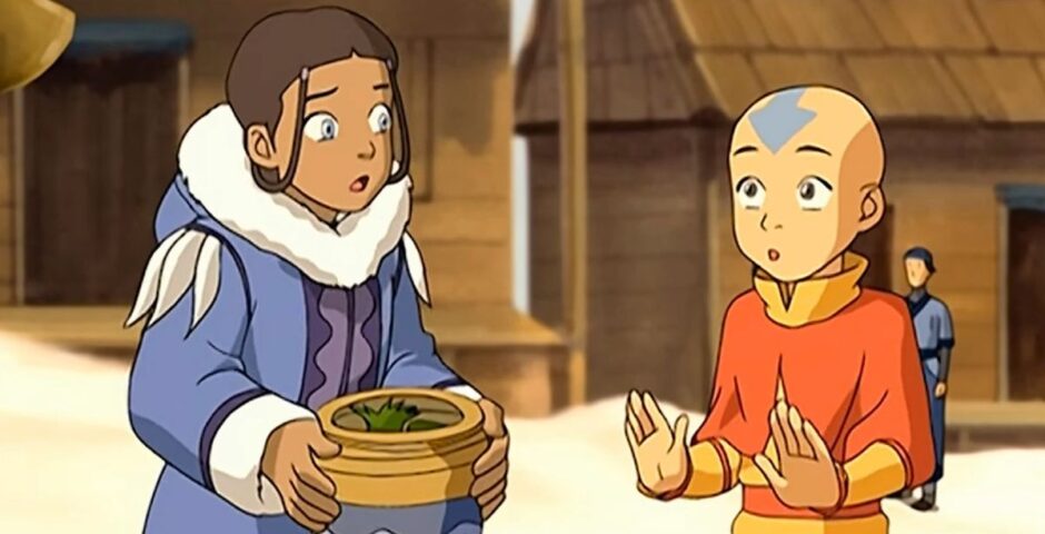 avatar the last airbender film but that's the tv show katara and aang