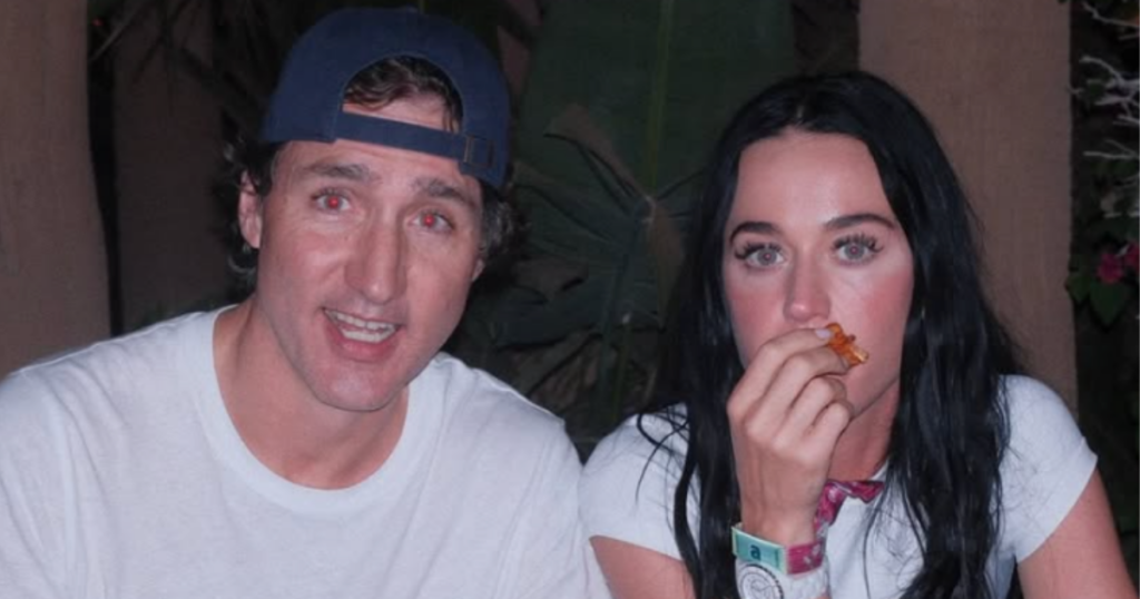 Katy Perry and Justin Trudeau