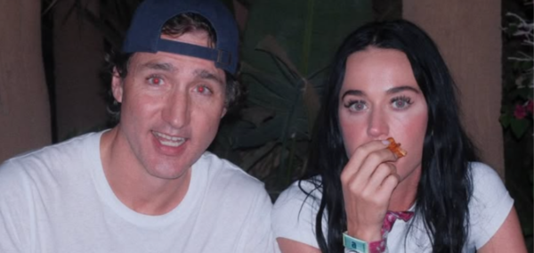Katy Perry and Justin Trudeau