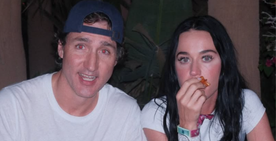 Katy Perry and Justin Trudeau