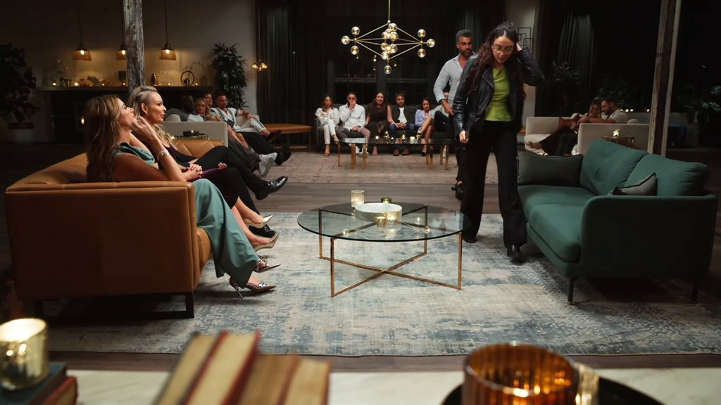 Joel and Juliette looking pretty miserable at their final commitment ceremony mafs australia(Image via Channel 4)