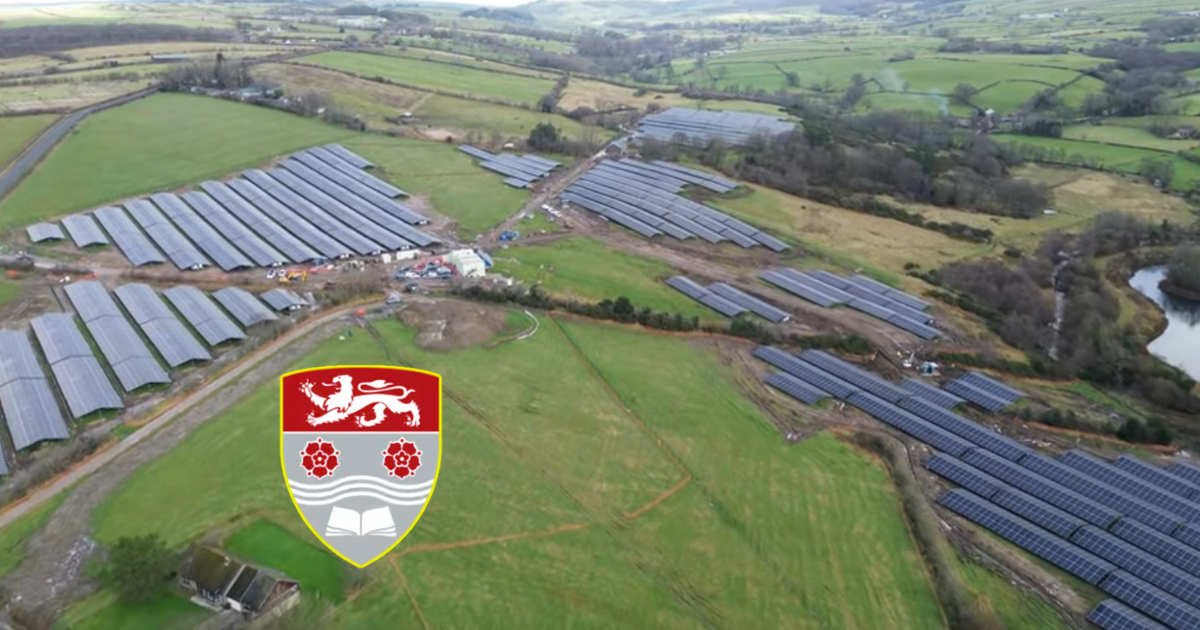 Investing in renewable energy puts net zero on the horizon for Lancaster University