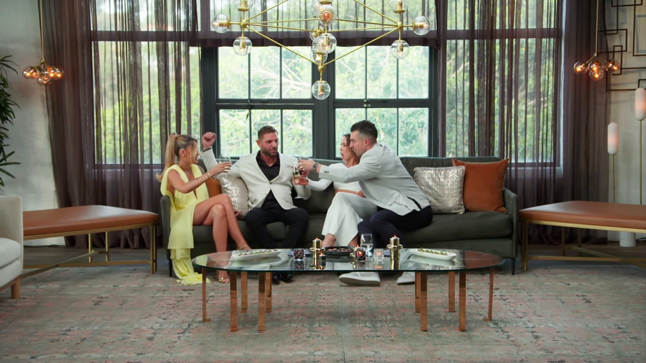 Gia, Scott, Stella and Filip at the fifth dinner party