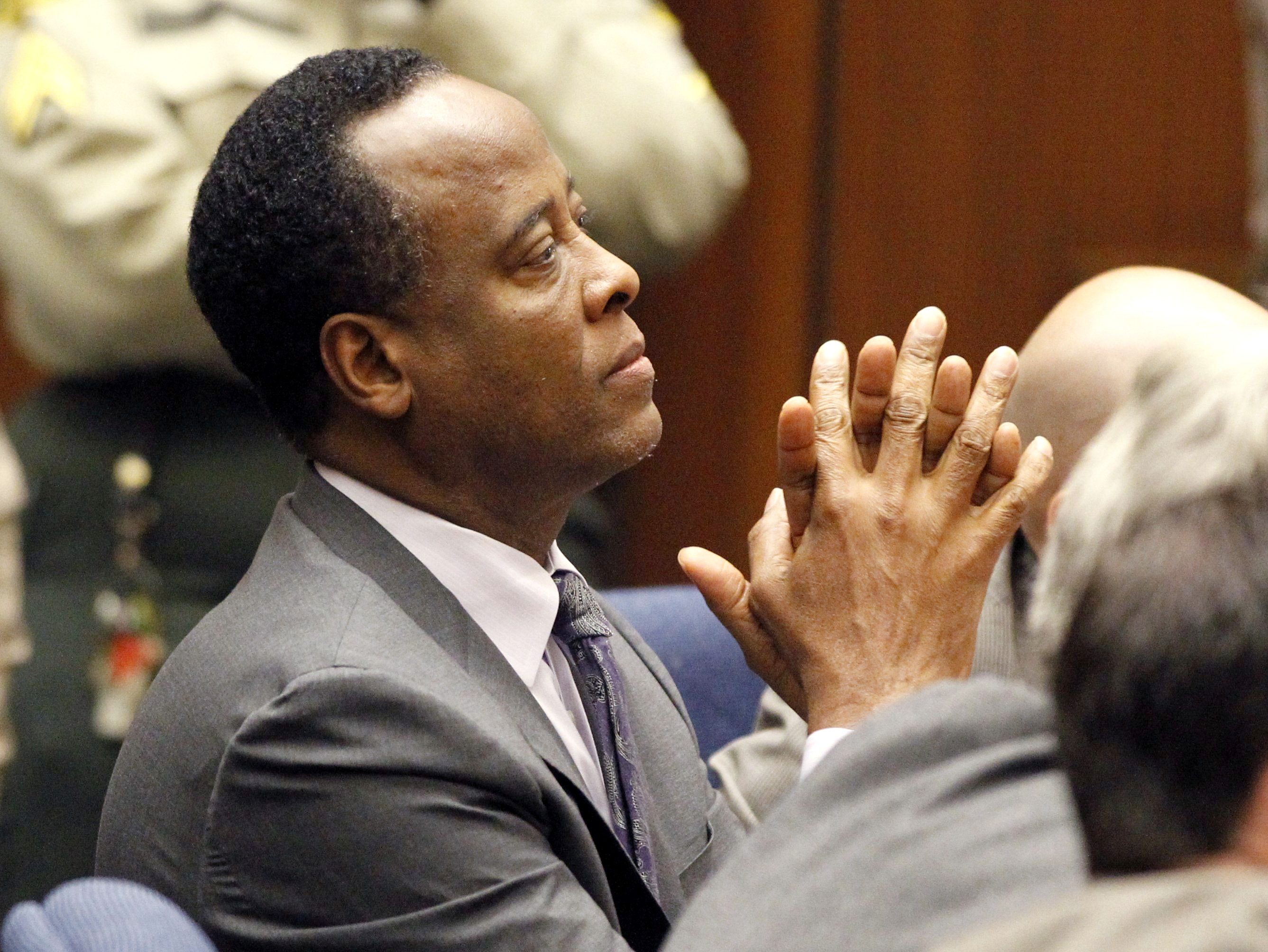 Conrad Murrary during his sentencing in November 2011 michael jackson death