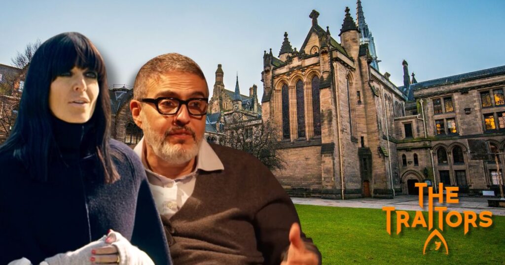 celebrity traitors glasgow university